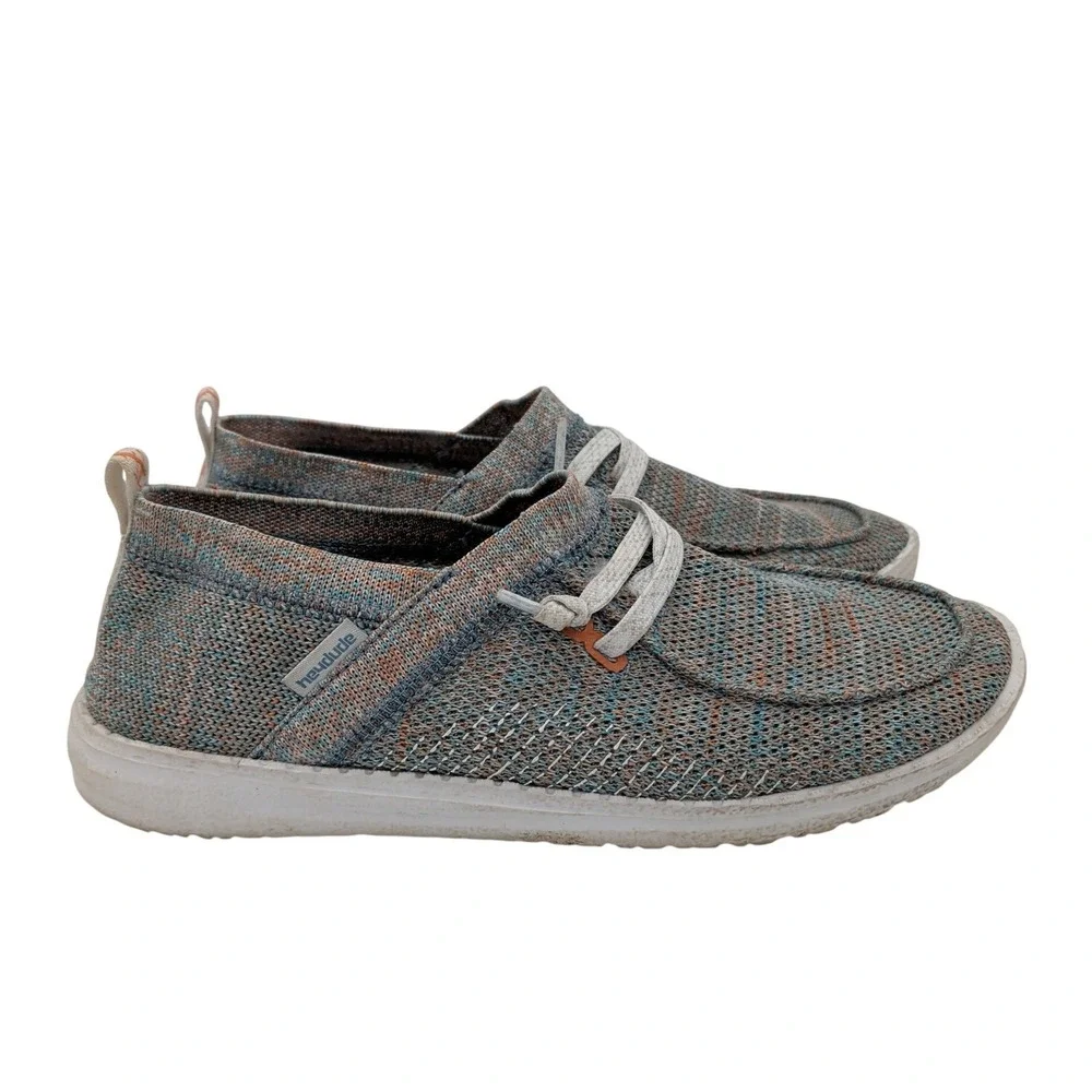 Hey Dude | Shoes | Hey Dude Wendy Halo Azur Coral Knit Slip  display picture 1